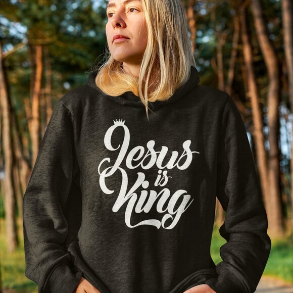 Jesus Is King Hoodie, Jesus Clothing, - Picture 4 of 5